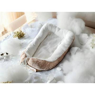 Babynest, Babybettumrandung zum einpucken, Baby Schlafnest, Umrandung für Kinderwagen 