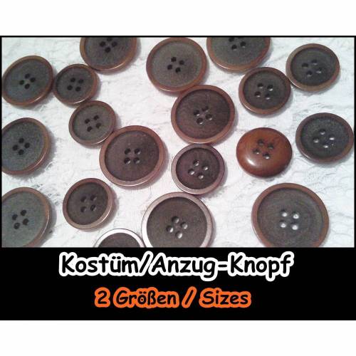 Kostüm-Knöpfe,Knopf, Kostüm, Jacke, Hosenanzug, Tasche, Schmuck, Weste, Accessoires, Casual, 5-288a+b