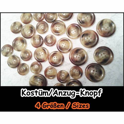 Knöpfe *Edinburgh*, Knopf, Kostüm, Jacke, Hosenanzug, Tasche, Schmuck, Weste, Accessoires, Casual, 5-297