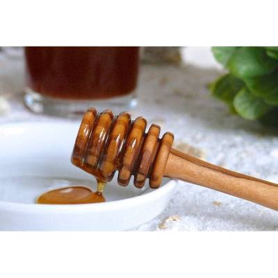 Honigheber aus Olivenholz 14 cm