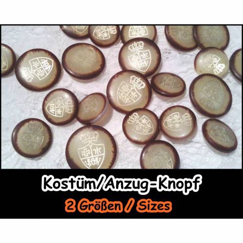 Knöpfe *Oxford* Knopf, Button, Kostüm, Jacke, Hosenanzug, Tasche, Schmuck, Weste, Accessoires, Casual, 5-287a+b
