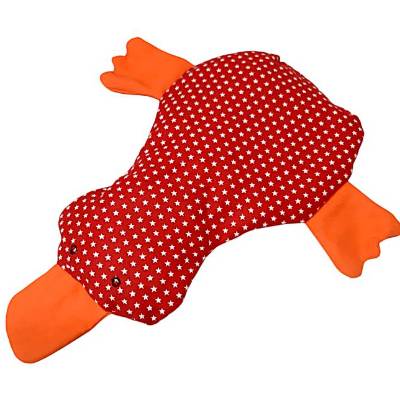 Kühl-/ Wärmekissen in Entenform mit Kirschkernfüllung