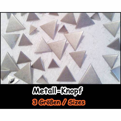 Metall-Knöpfe Button,Antik,Mittelalter,Reenactment,LARP,Wappen,Ritter,Historisch,Militär,Tracht,Uniform,Casual,Dreieck 5-277