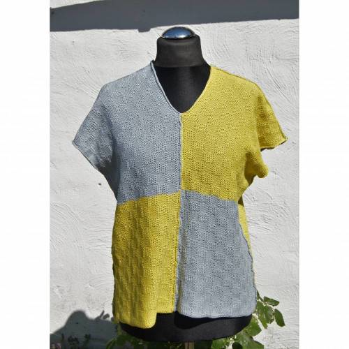 Sommerpullover, Kurzarmpulli, Lagenlook