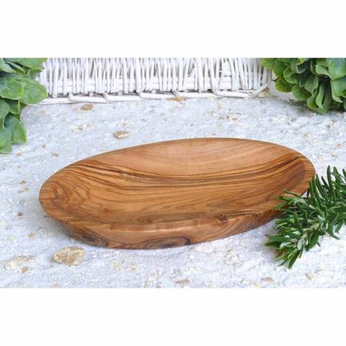 Schälchen oval GROß aus Olivenholz