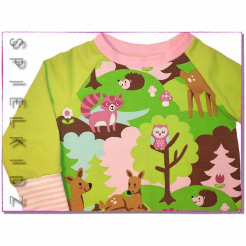 Langarmshirt Pullover Shirt Waldfreunde Mädchen 