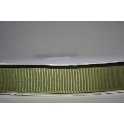 Ripsband 15mm einfarbig Hell-Olive 2084 Ripsband uni olivegrün