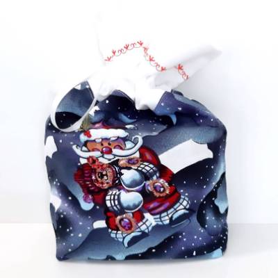 Nikolaussäckchen, Stoffsäckchen, Geschenkeverpackung