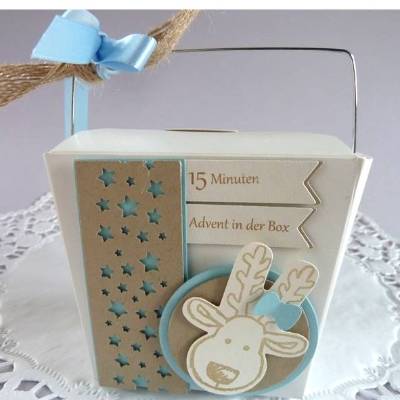 15 Minuten Advent in der Box, Wellness, Auszeit, Weihnachten, Takeoutbox,