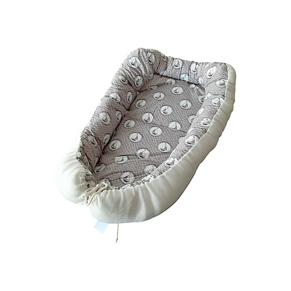 Babynest, Babybettumrandung zum einpucken, Baby Schlafnest, Umrandung fr  Kinderwagen