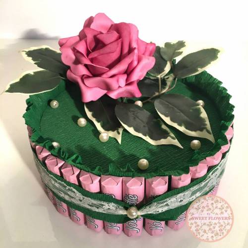 Pralinen Geschenk Torte - Schokolade Geburtstag