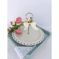Hochzeit-Tischdeko, Etagere, Servierteller
