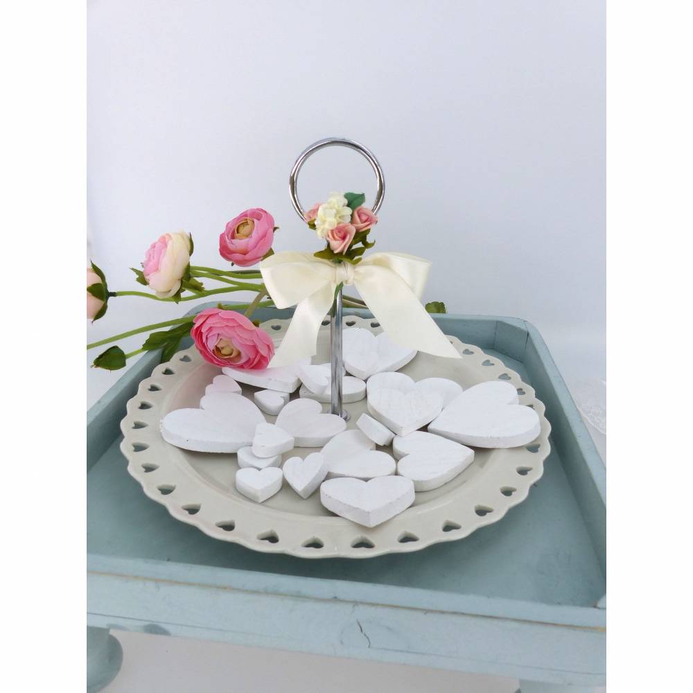 Hochzeit-Tischdeko, Etagere, Servierteller Bild 2