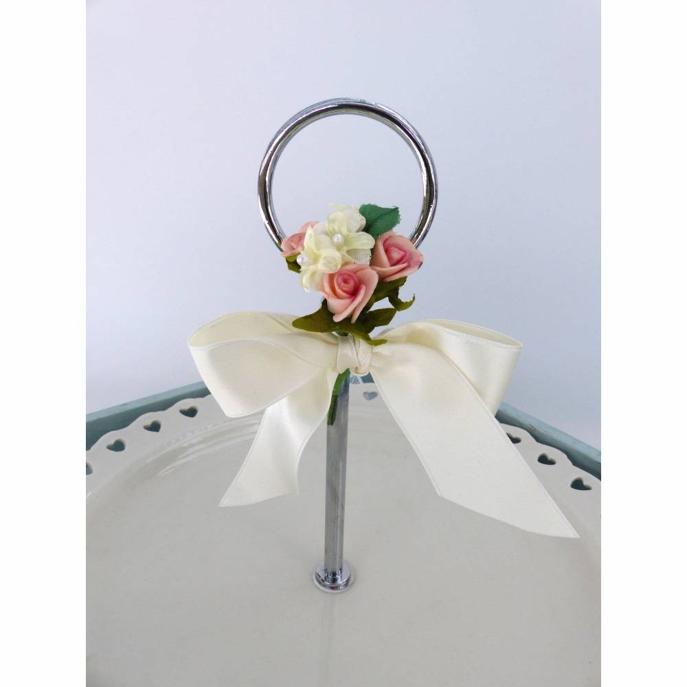 Hochzeit-Tischdeko, Etagere, Servierteller Bild 3