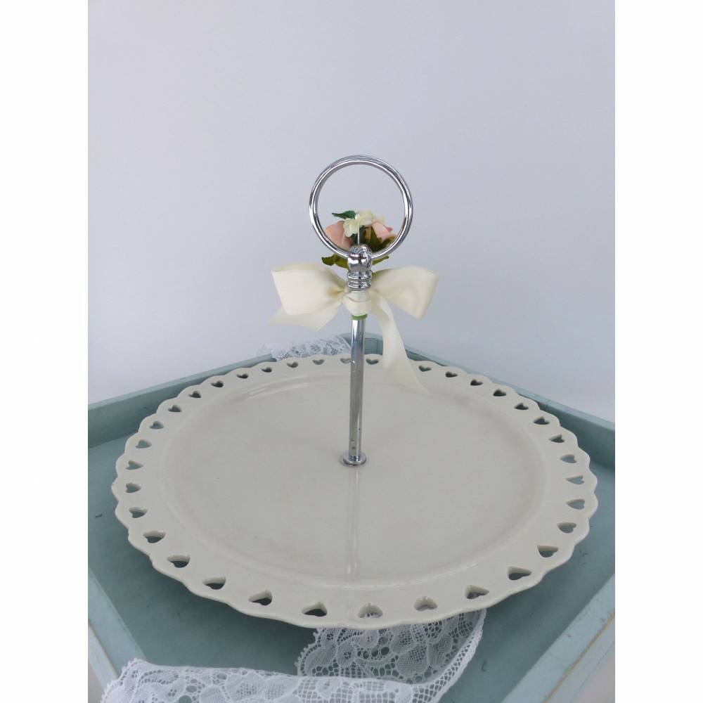 Hochzeit-Tischdeko, Etagere, Servierteller Bild 4