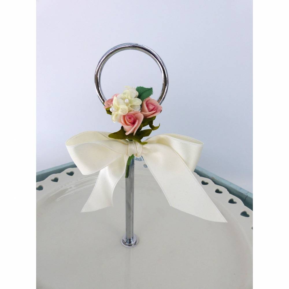 Hochzeit-Tischdeko, Etagere, Servierteller Bild 7