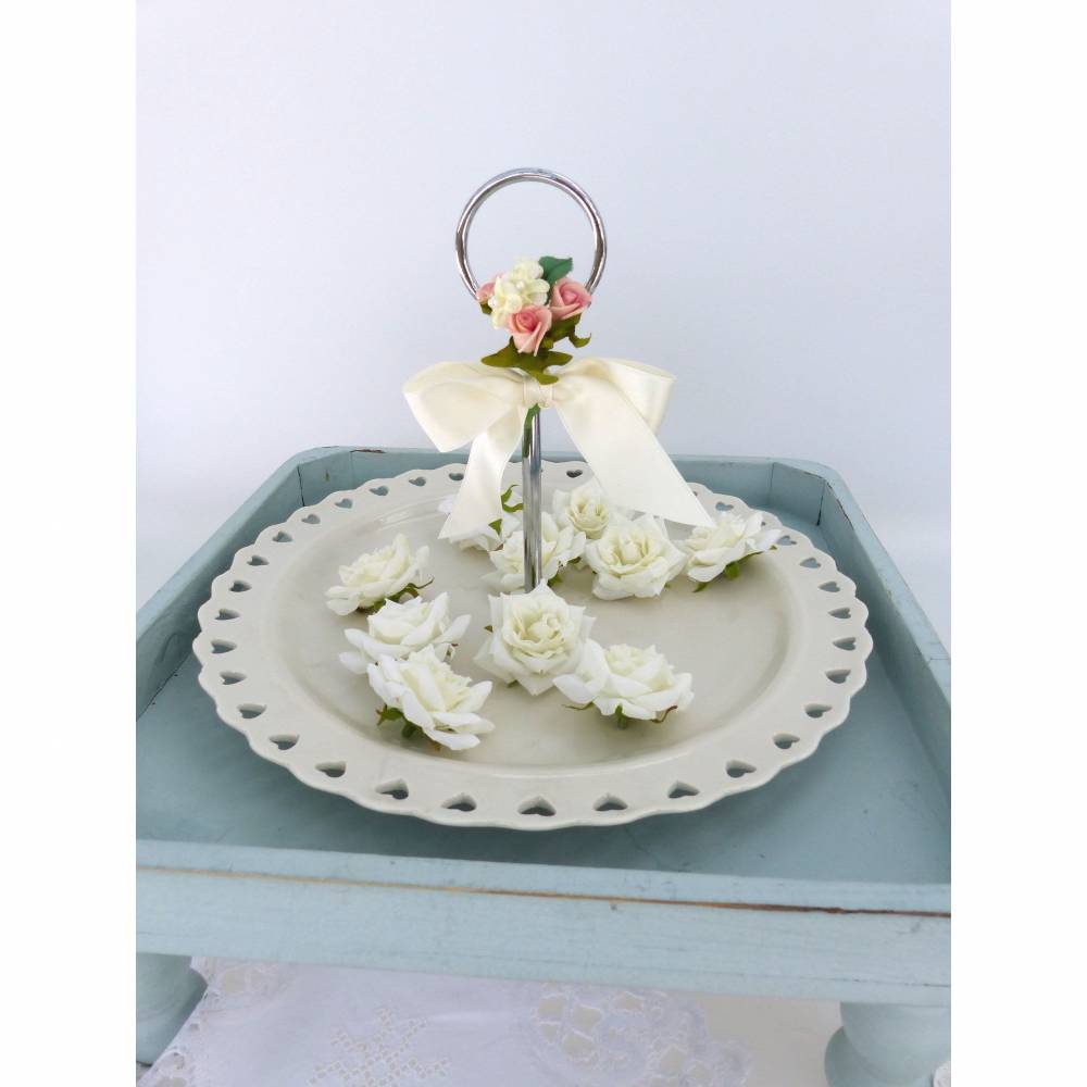 Hochzeit-Tischdeko, Etagere, Servierteller Bild 8