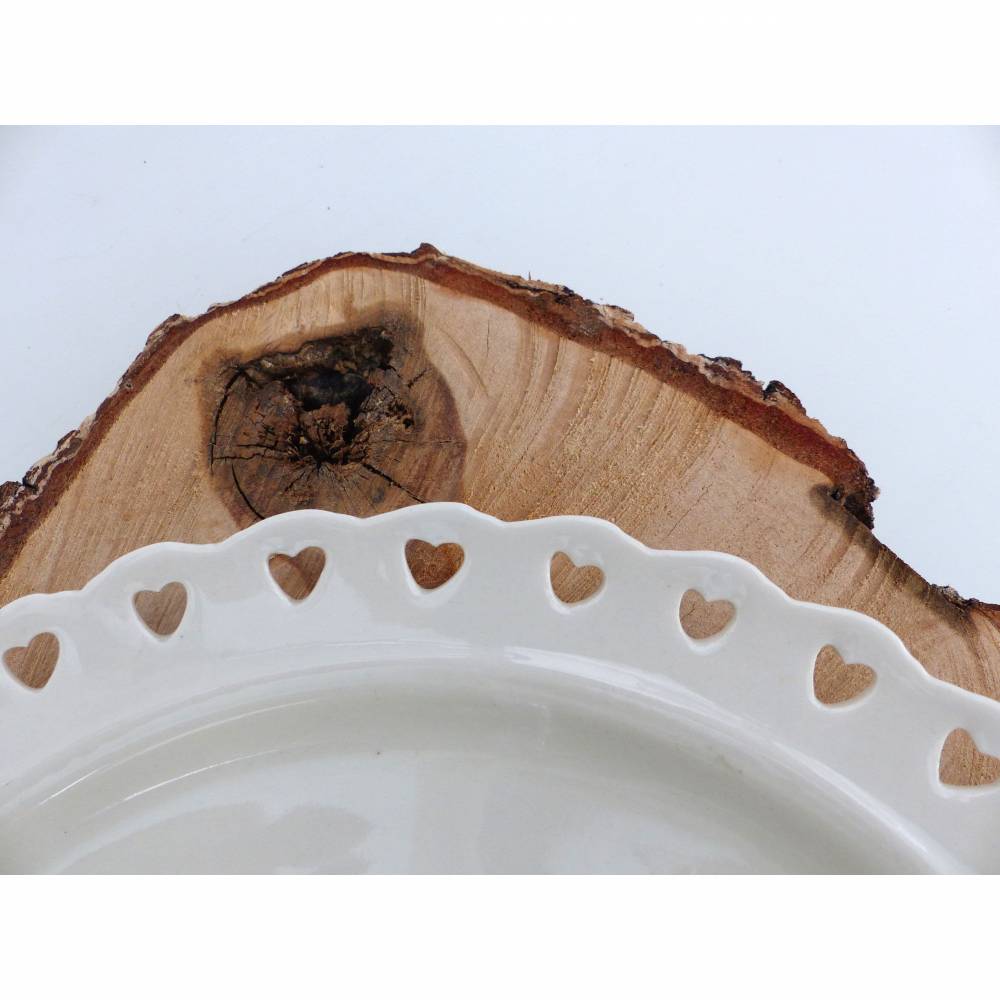Hochzeit-Tischdeko, Etagere, Servierteller Bild 9