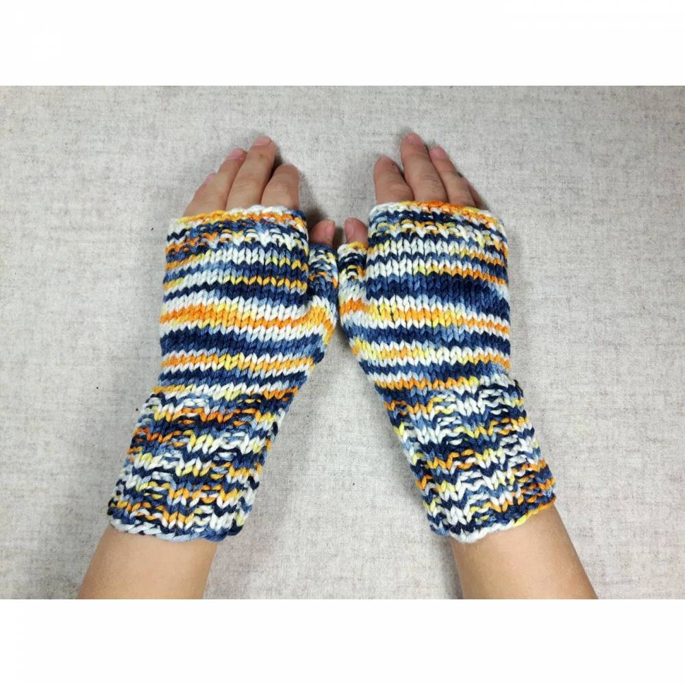 Strickanleitung fr Kinderhandschuhe, Anleitung Stricken Handschuhe Kinder,  Kinderhandschuhe stricken, DIY Stricken, Strickmuster Armstulpen