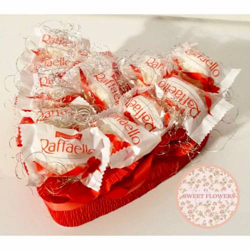 Raffaello Pralinen Herz - Geschenk Schokolade Geschenk Schokolade Geburtstag