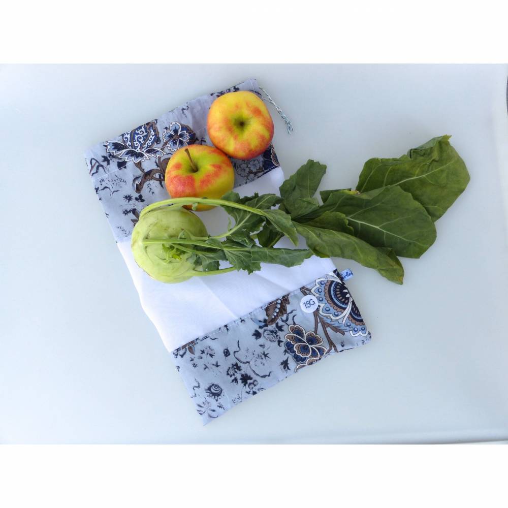 Obstbeutel, leichter Gemüsebeutel, Einkaufsnetz Bild 5