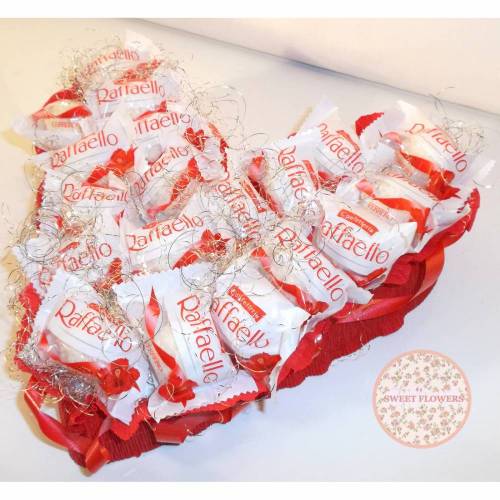 Raffaello Pralinen Herz - Geschenk Schokolade Geschenk Schokolade Geburtstag