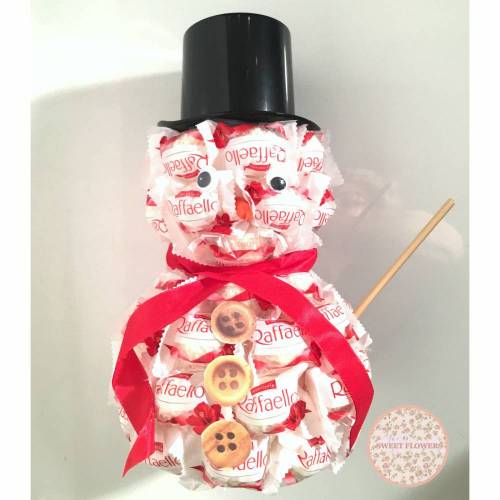 Raffaello Schneemann Geschenk Schokolade Geschenk Schokolade Geburtstag