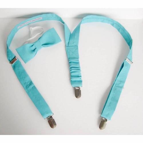 Hosenträger + Fliege Set,  Wunschfarbe, Kinderhosenträger, einfarbig, uni, Kinderhosenträger, Babyhosenträger, Hosenträger Kinder, Fliege, verstellbar