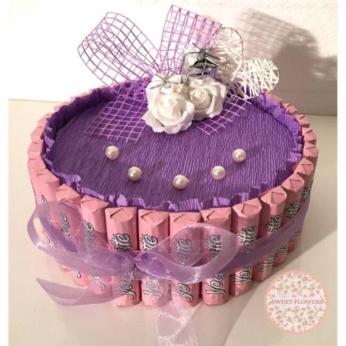 Pralinen Geschenk Torte - Schokolade Geburtstag
