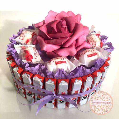Pralinen Geschenk Torte - Schokolade Geburtstag