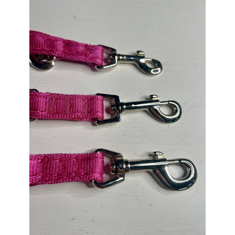 Gepolsterte Hundeleine - 2 Meter - pink