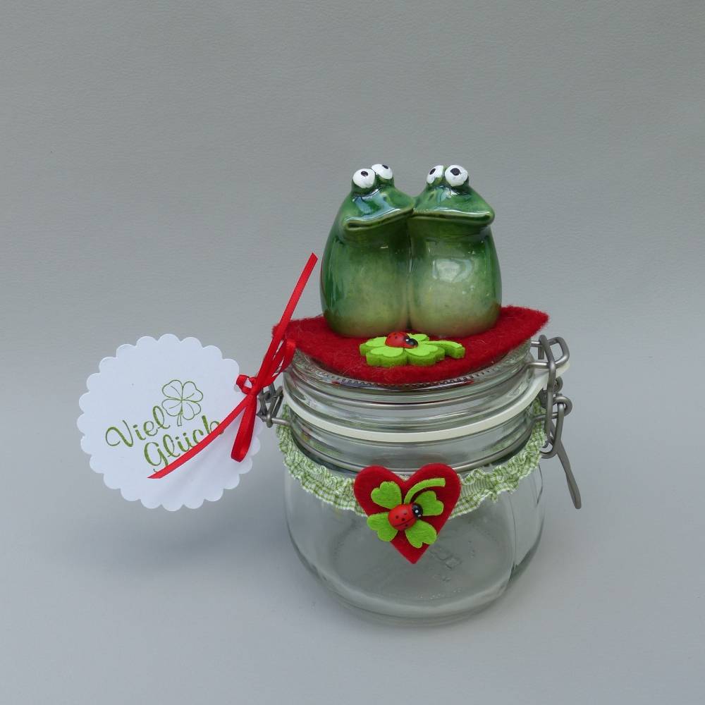 Geldgeschenk zur Hochzeit | Geburtstag, Glück und Kröten, mit Kröten-Paar, Geld | Gutschein | Geschenk Bild 3