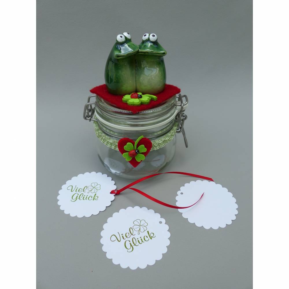 Geldgeschenk zur Hochzeit | Geburtstag, Glück und Kröten, mit Kröten-Paar, Geld | Gutschein | Geschenk Bild 6