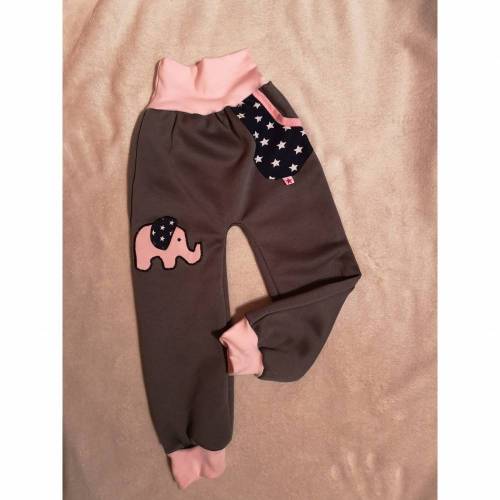 Babyhose / Kinder Pumphose / Kinderhose in den Gr 50/56 bis 122 aus Sweat