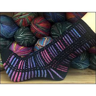 Mappe *Socks LeftOver* - 6 Strickanleitungen & 6 zusätzliche Muster für zweifarbige kreative Socken Bild 9