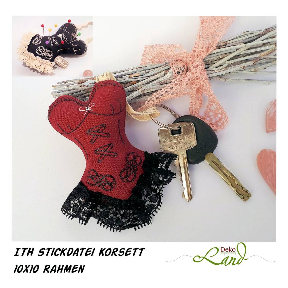 ITH Stickdatei Korsett 10x10 Bild 1