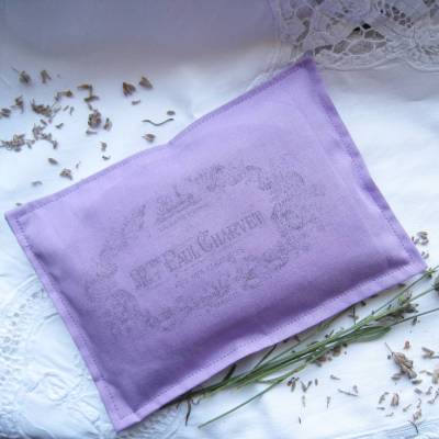 Li-La-Lavendelduftkissen 13x19 cm – Handgemacht aus Franken, Vintage Baumwolle, ohne Füllstoffe