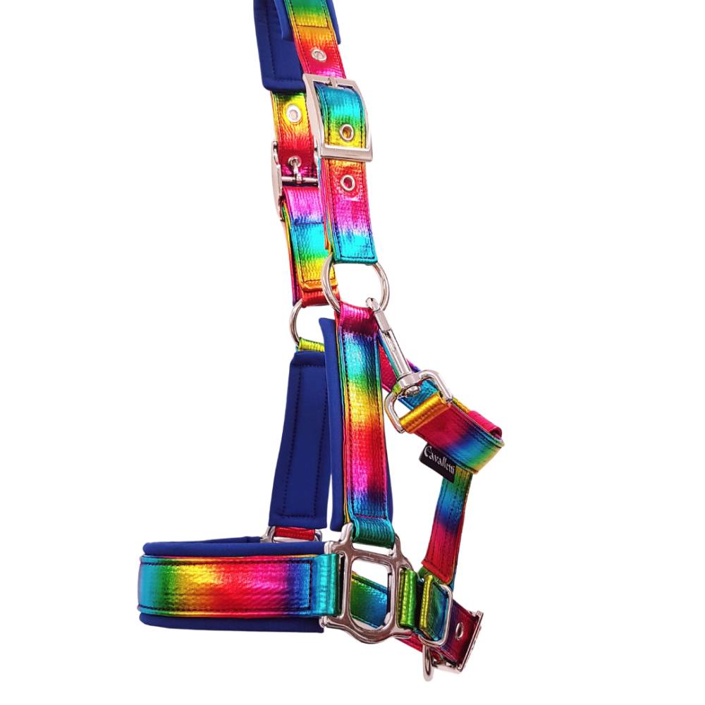 Halfter Mini Shetty Deluxe Regenbogen Pferdehalfter Größe Mini Shetty ...