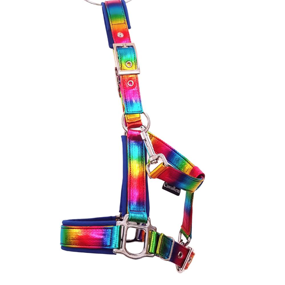 Halfter Mini Shetty Deluxe Regenbogen Pferdehalfter Größe Mini Shetty ...