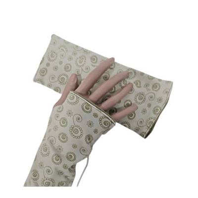 Armstulpen, Handstulpen, Stulpen grün geblümt