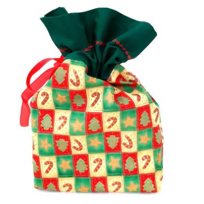 Nikolaussäckchen, Stoffsäckchen, Geschenkeverpackung