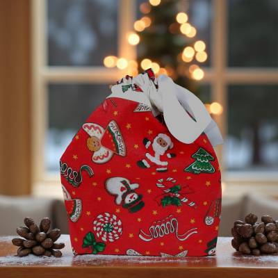 Nikolaussäckchen, Stoffsäckchen, Geschenkeverpackung