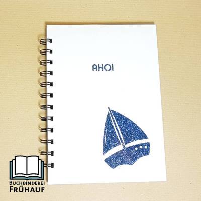 Bullet Journal Ahoi Boot Letter Format