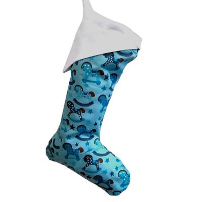 Nikolausstiefel, Kaminsocke, befüllbarer Nikolaus Stiefel zum Aufhängen