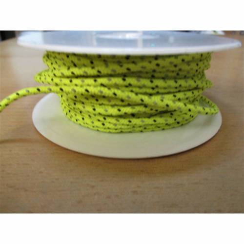 Reflexkordel mit reflektierenden Band,gelb 3mm (1m/2,50  €)