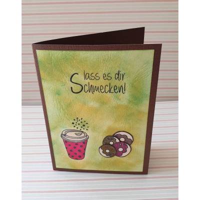 Lass es dir schmecken - Danksagungskarte
