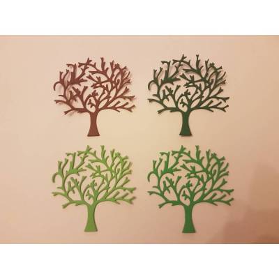 Herbstbaum - Stanzteile - Scrapbooking
