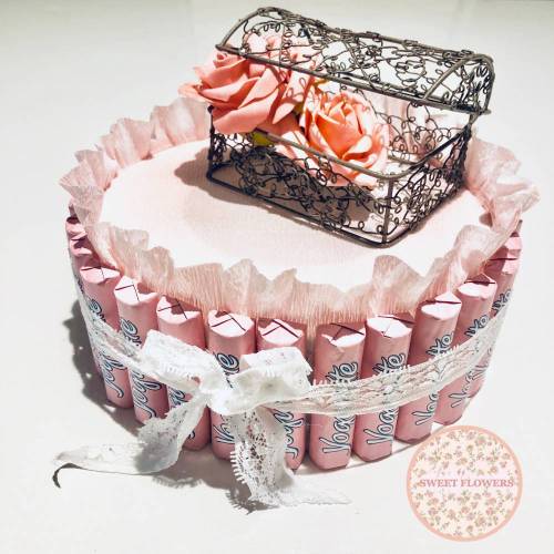 Pralinen Geschenk Torte - Schokolade Geburtstag
