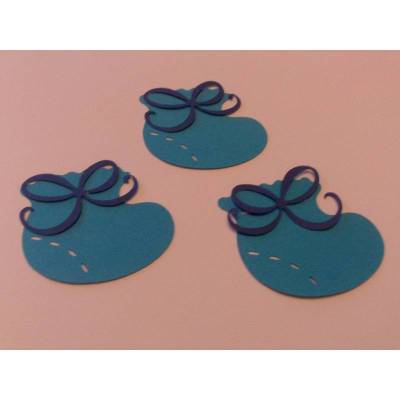Babyschuhe - Stanzteile - Scrapbooking