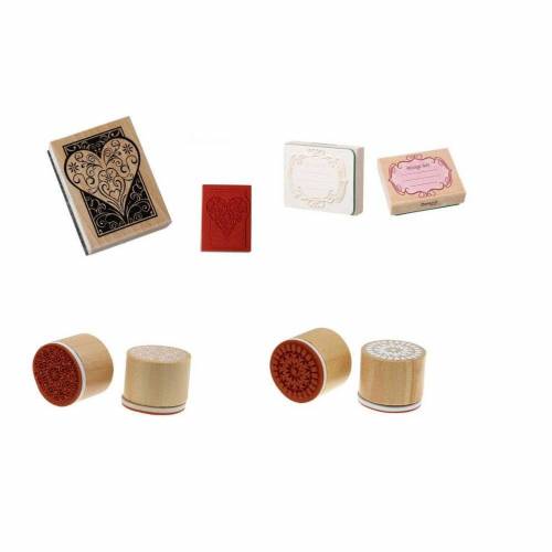Stempel, Holzstempel, Herz,